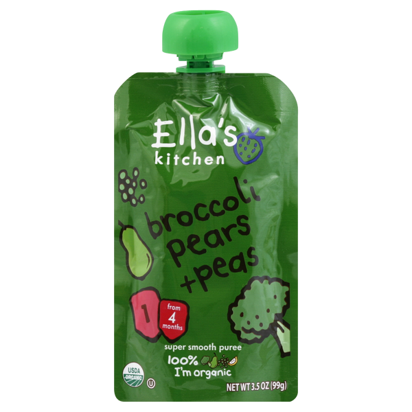 Stage 1 Broccoli Pears & Peas -3.5 oz