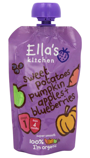 Stage 1 Sweet Potatoes, Pumpkin, Apples & Blueberries -3.5 oz
